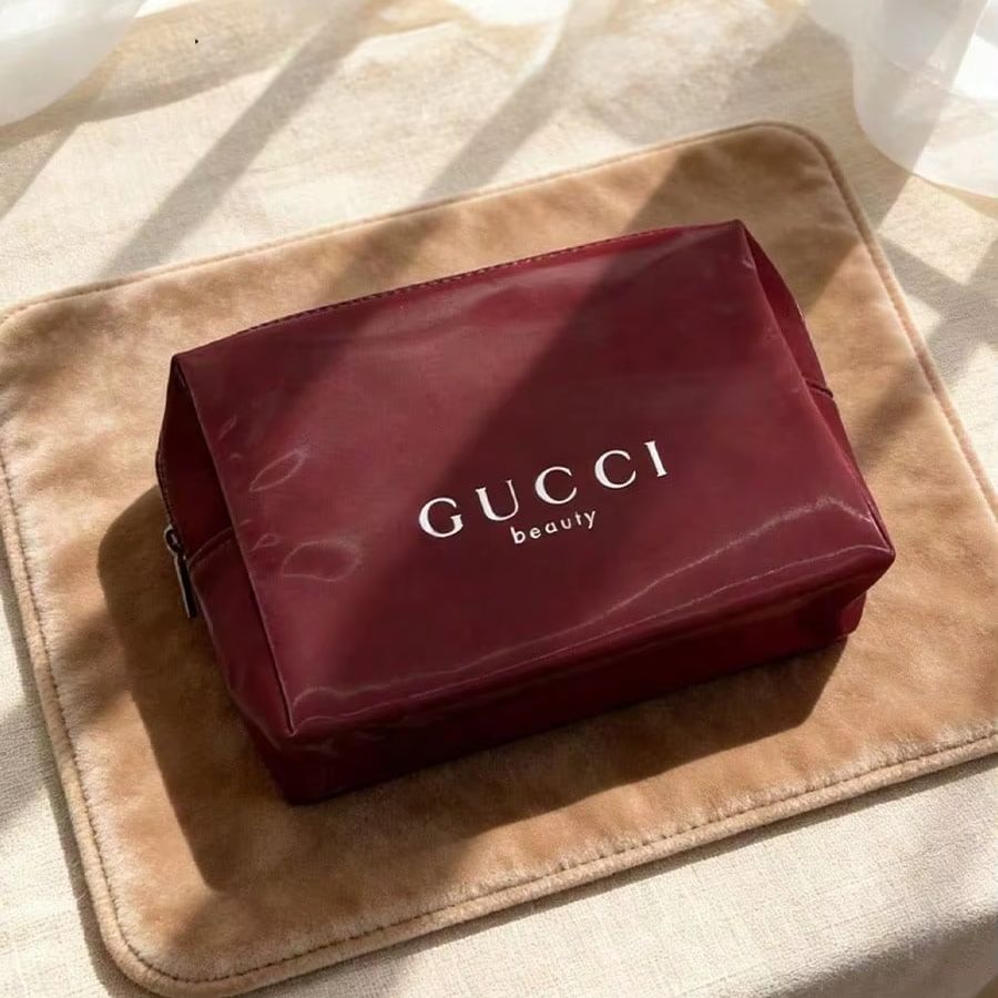 Luxury Bags Gucci - Сумка Gucci из прочного красного холста,