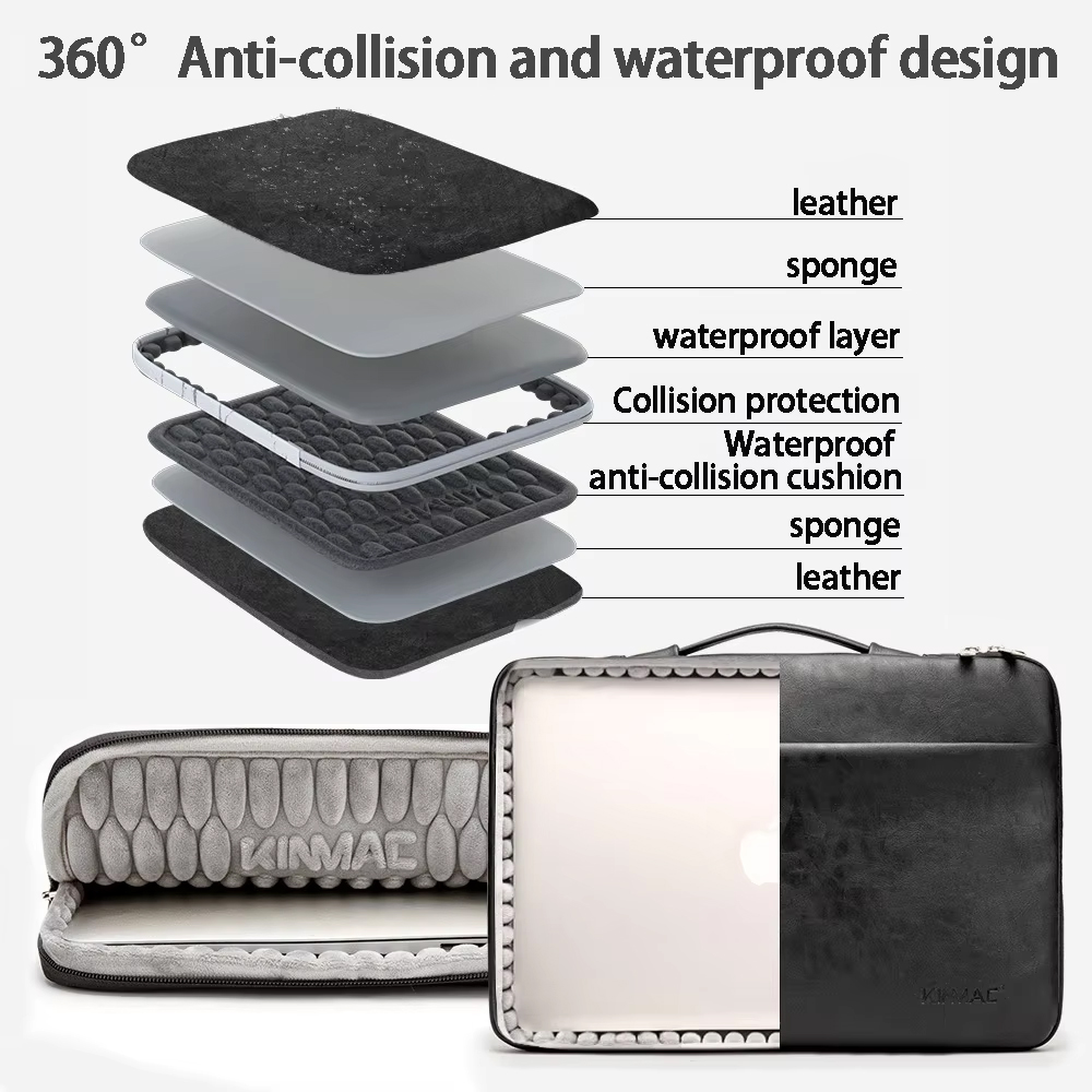 Чехол для ноутбука Macbook Air – обзор и цена Laptop Bag Leather 15