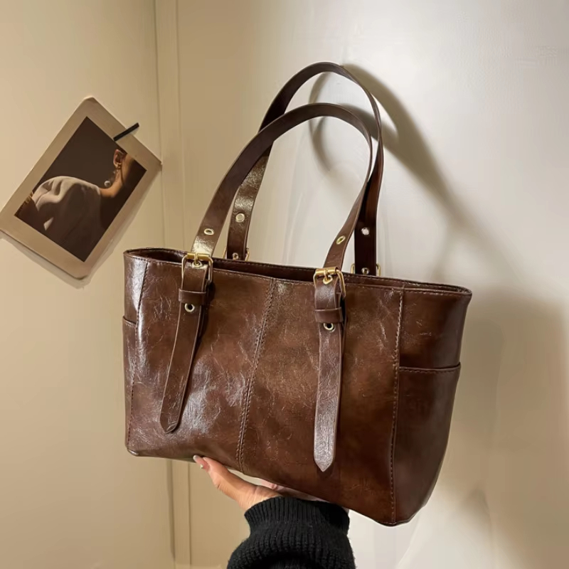 Вместительные однотонные женск – обзор и цена Luxury Bags Korea