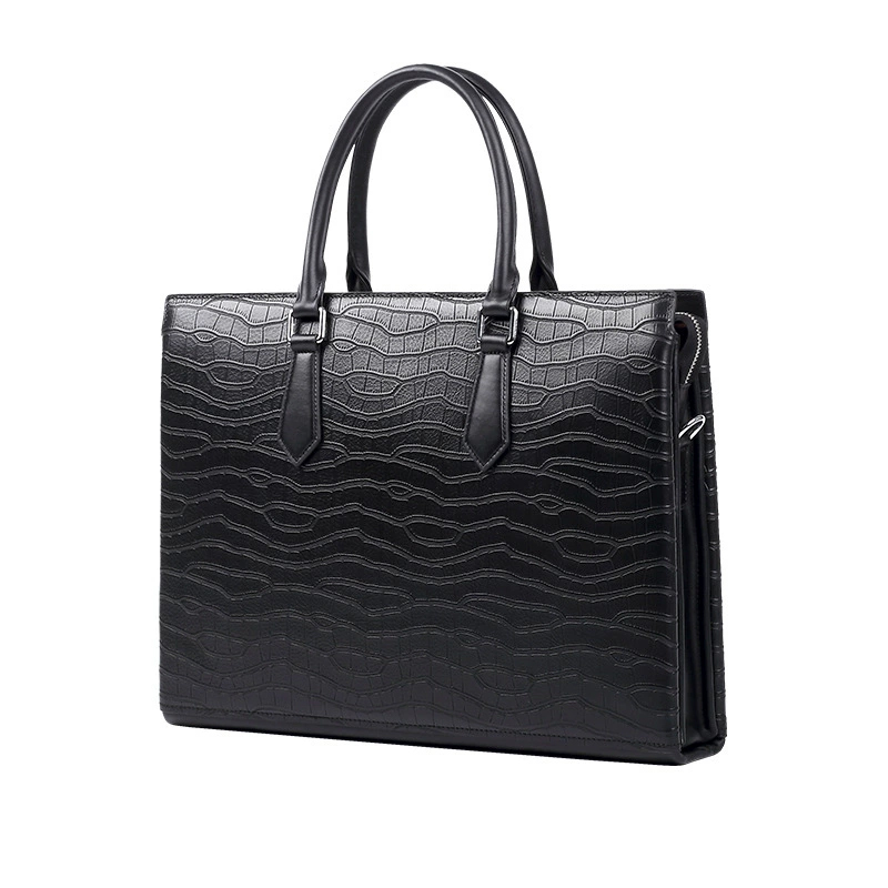 Роскошный мужской портфель из  – обзор и цена Laptop Bag Leather 15