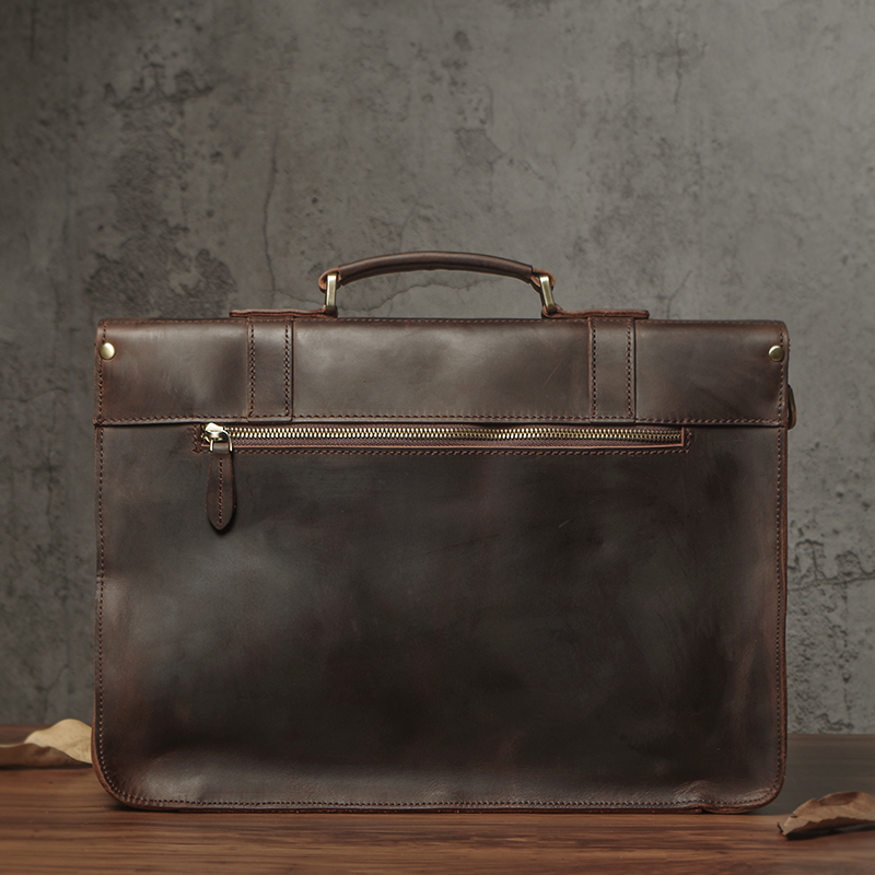 NUKA мужской исполнительный по – обзор и цена Laptop Bag Leather 15
