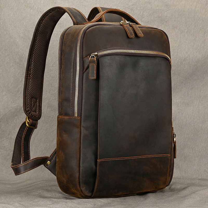 Рюкзак Luufan унисекс из натур – обзор и цена Laptop Bag Leather 15