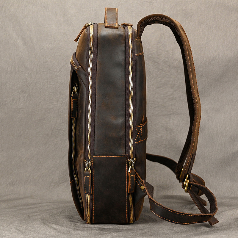 Рюкзак Luufan унисекс из натур – обзор и цена Laptop Bag Leather 15